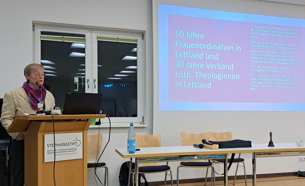 Ökumenischer Abend, Professorin em. Dr. Austra Reinis